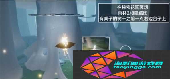 光遇秘密花园冥想在哪个图